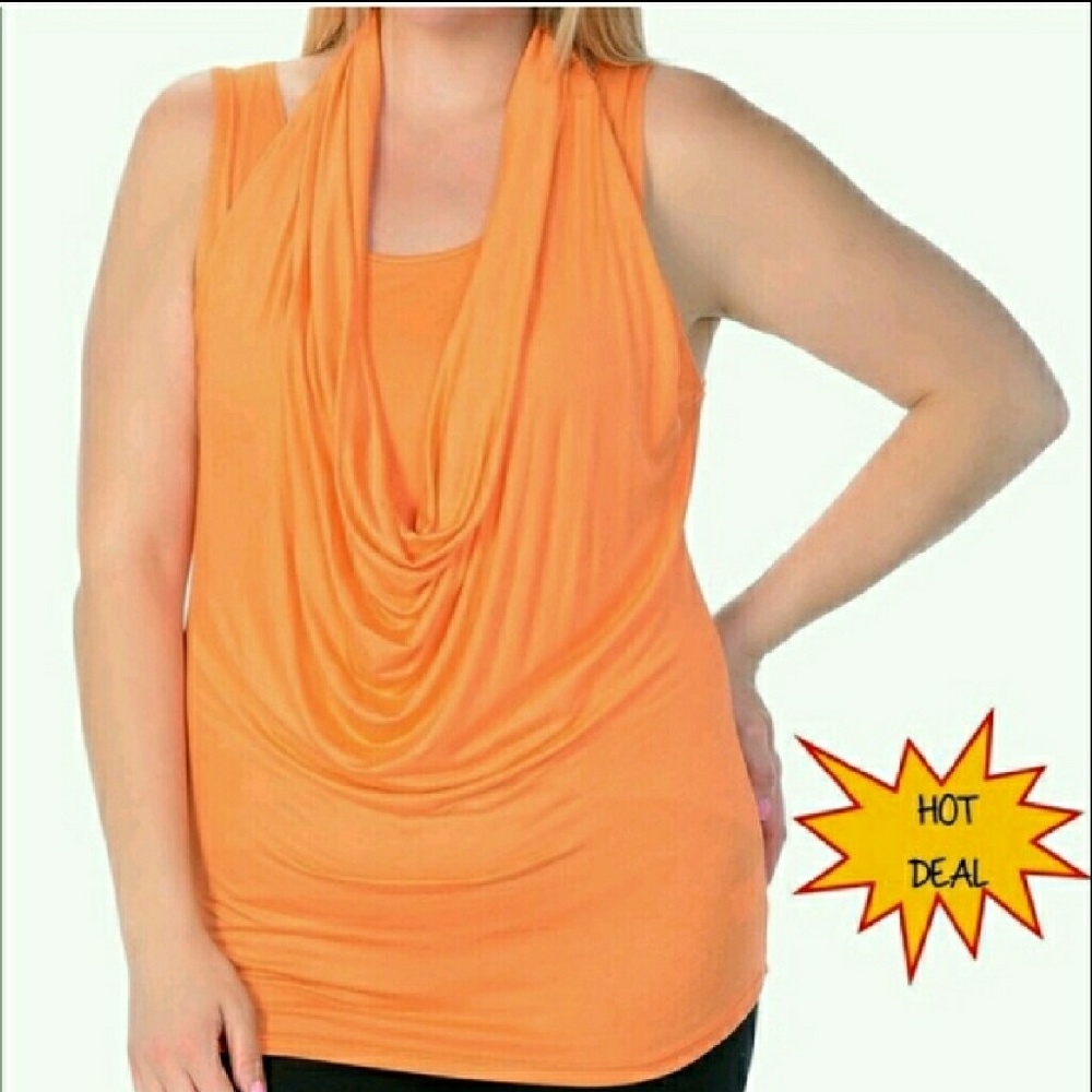 💙SALE💙NWTS Plus Size Drape Top